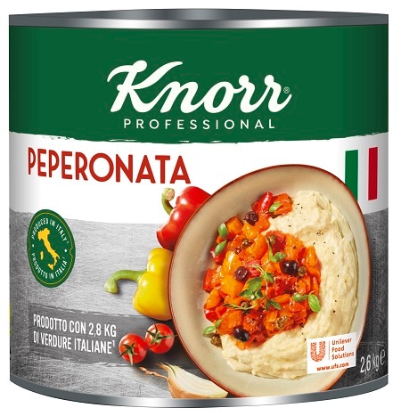 Peperonata Pokrojona kolorowa papryka Knorr Professional 2,6 kg